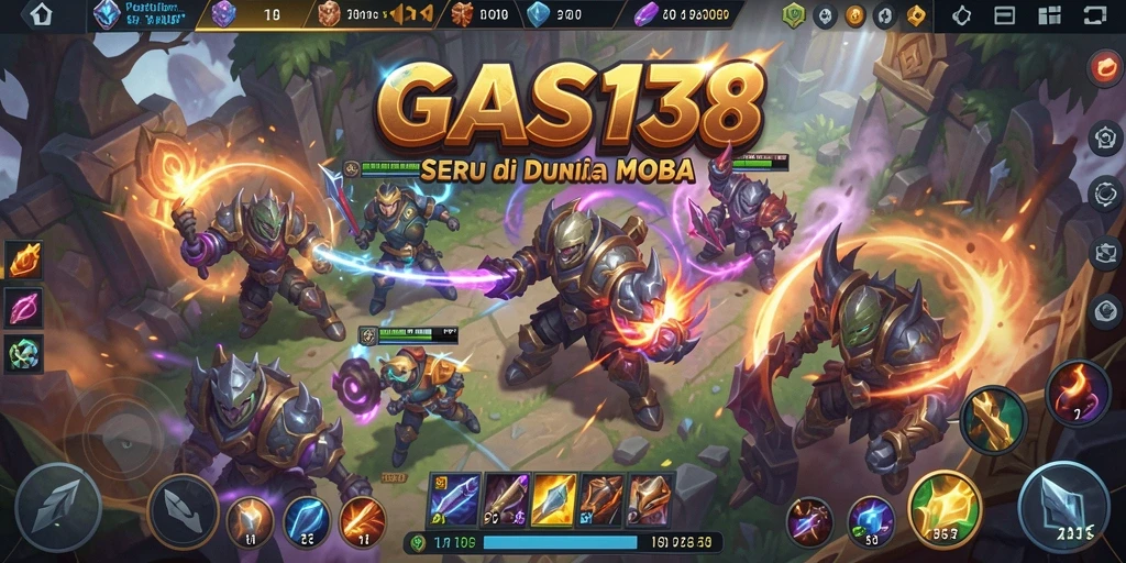 Tampilan gameplay seru dan strategi dalam GAS138.