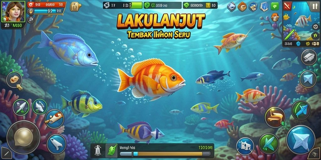 Tangkapan ikan berwarna-warni di LAKULANJUT.