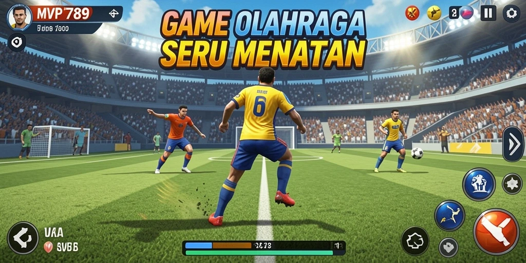 Tampilan gameplay yang seru dan menegangkan dari MVP789.