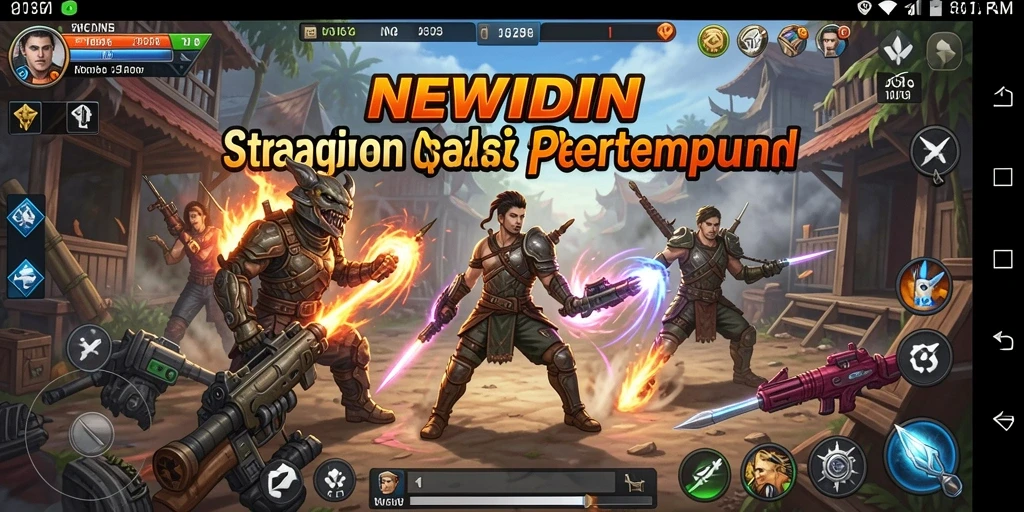 Screenshot gameplay <strong>NEWIDN</strong> menampilkan aksi strategi yang mendebarkan.